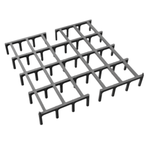 Kunststof afstandhouder Druntereck dubbel