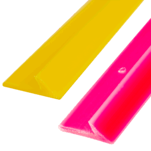 Vellingkant met gaatjes